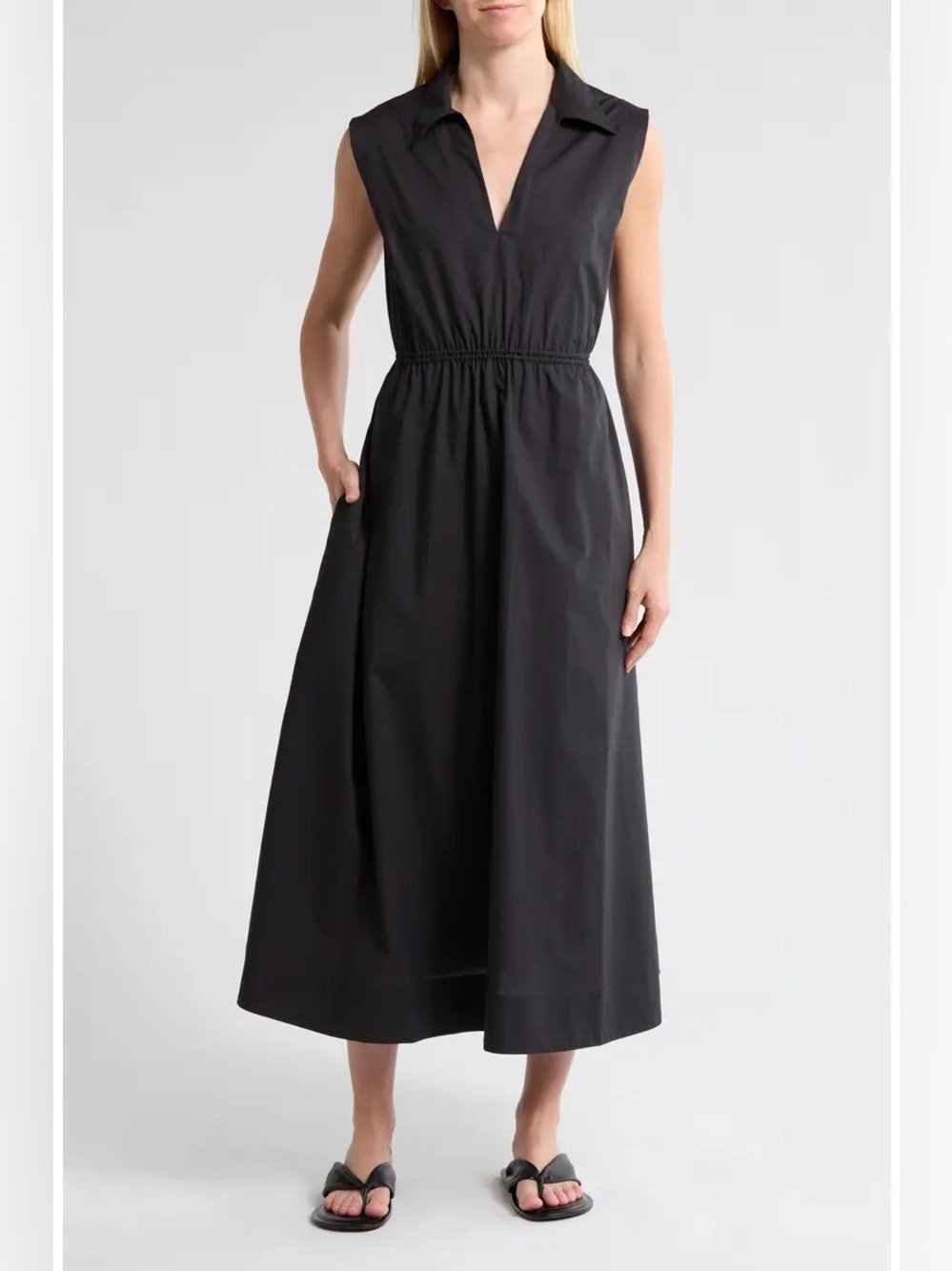 Rag & Bone | Joan Sleeveless Poplin A-Line Dress Size: XS